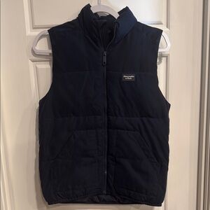 Abercrombie Kids Dark Blue Puffer Vest LIKE NEW